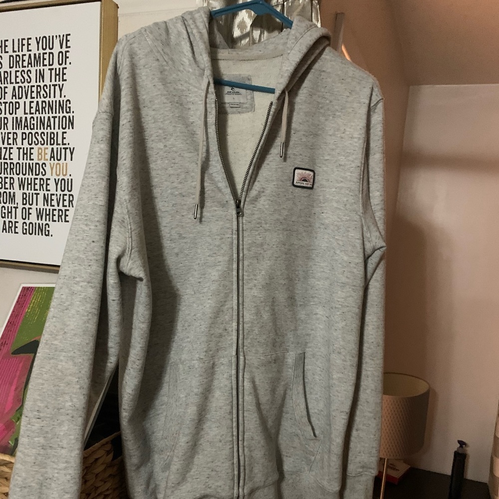 Rip curl full zip hoodie